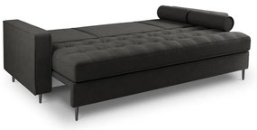 Ciemnoszara rozkładana sofa Milo Casa Santo