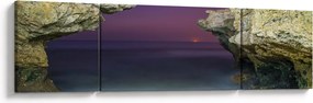 Obraz - klif morski (170x50 cm)