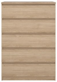 Komoda w dekorze dębu w naturalnym kolorze 77x111x50 cm Naia – Tvilum