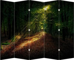 Parawan - Ścieżka leśna (210x170 cm)