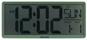 Karlsson 6020GR zegar cyfrowy szary, 35 cm