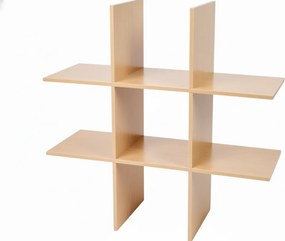 PROMOCJA Półka ścienna SHELVIX 55 cm beżowa II. jakość Kolor: Czarny