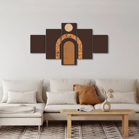 Obraz - Pomarańczowe łuki N⁰3 (125x70 cm)