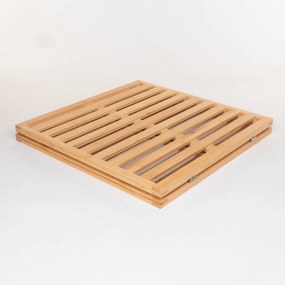 Podest bambusowy do łazienki AVELA, 100 x 50 cm