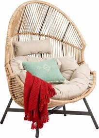 Nowoczesny rattanowy fotel ogrodowy N9-L25
