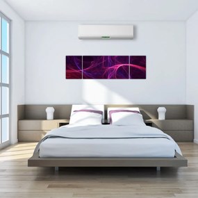 Abstrakcyjny obraz krzywych (170x50 cm)