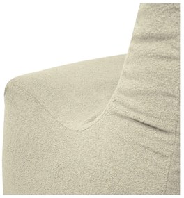 Brązowy worek do siedzenia z materiału bouclé Seat 100 Lounge – SLOWDOWN
