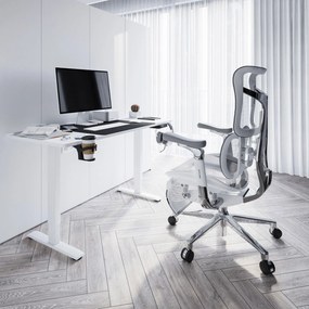 Fotel ergonomiczny szary V-Kinetic