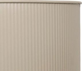 Donice metalowe, 2 sztuki, AZE, Ø 30 cm