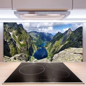 Panel Szklany Panorama Alpejskich Szczytów