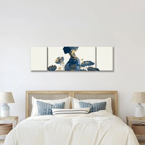 Obraz - Marmurowy profil kobiety (170x50 cm)