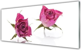 Panel Szklany Romantyczny Bukiet Róż