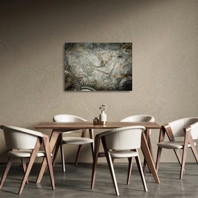 Obraz na szkle - Upływ czasu (70x50 cm)