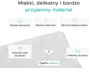 Ręcznik BASIC ONE 50 x 90 cm jasnoniebieski, 100% bawełna