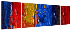 Obraz malarskich kolorów (170x50 cm)