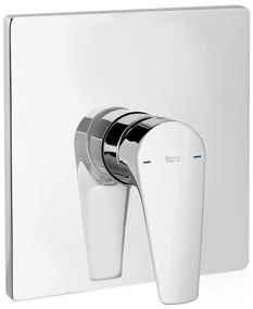 Roca A5A2B90C00 - Bateria prysznicowa podtynkowa ATLAS, chrom błyszczący