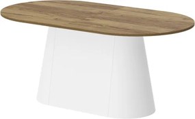 Rozkładany owalny stół Capitolo Hubertus dąb / połysk
