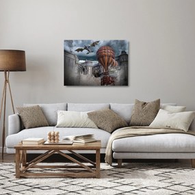 Obraz na szkle - Surrealistyczny krajobraz (70x50 cm)