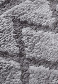 Dywan nowoczesny Gallery 3D  Boho szary 200 cm x 280 cm