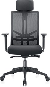 Krzesło biurowe WATT, czarny