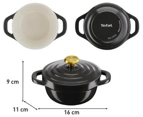 Naczynia do zapiekania zestaw 2 szt. ø 11 cm Air Mini – Tefal