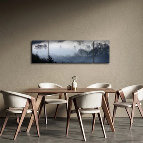 Obraz mgły nad lasem (170x50 cm)
