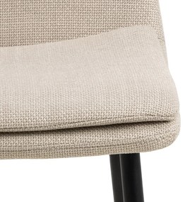 Kremowe krzesło Becca – Actona