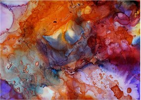 Obraz - Abstrakcyjna sztuka tuszu (70x50 cm)