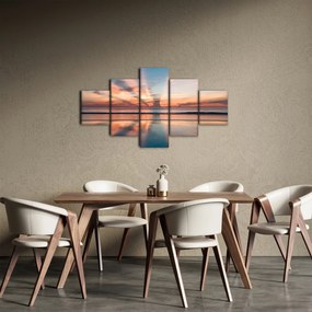 Obraz promieni słonecznych nad plażą Dayton (125x70 cm)