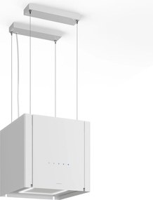 Klarstein Velaire 40cm 600,8m³/h Okap Wyspowy Biały