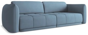 Jasnoniebieska sofa 210 cm Hoku – Makamii