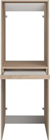 Mebel pod pralkę i suszarkę - Jasny naturalny - S64 x W184 cm - ERKANO