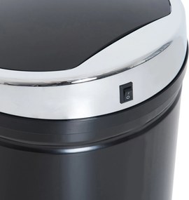 HOMCOM kosz na śmieci automatyczny 42L stal nierdzewna kosz do kuchni z sensorem podczerwieni odpady kuchenne | Aosom PL