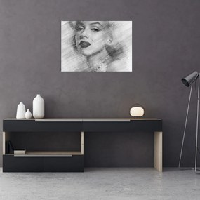 Obraz - Portret Marilyn Monroe (70x50 cm)