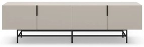 Kremowa szafka pod TV 200x63,5 cm Eldia – Marckeric