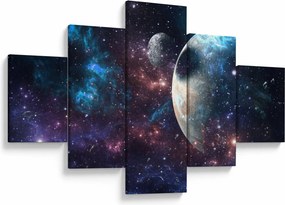 Obraz kosmosu (125x70 cm)