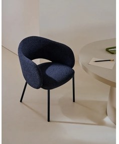 Ciemnoniebieskie krzesło Maina – Kave Home