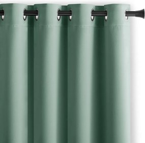 Restilo Zasłona Blackout EYELETS miętowy, 140 x 245 cm