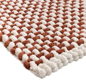 Dywanik łazienkowy w kolorze terakoty 50x80 cm Rafael – douceur d'intérieur