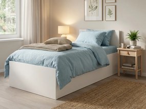 Łóżko SOFIA 80 x 200 cm, białe Stelaż: Bez stelaża, Materac: Materac Coco Maxi 20 cm