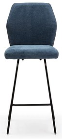 Jasnoniebieskie hokery zestaw 4 szt. 65 cm Bei – Marckeric