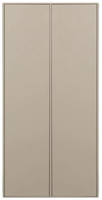 Kremowa szafa modułowa z litego drewna sosnowego 100x200 cm Daily – vtwonen