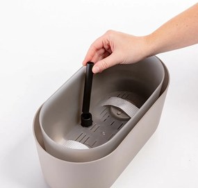 Plastia Donica samonawadniająca Tolita brązowy, 31 x 16 cm