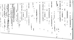 Szkło do Kuchni na Ścianę Nowoczesny Wzór w Kropki i Paski