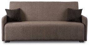 Sofa z Funkcją Spania ASPEN Wersalka Rozkładana Dwuosobowa Beżowa Nowoczesna do Salonu