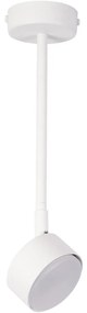 Żyrandol na drążku NEMO 1xGX53/12W/230V 35 cm biały