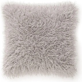 Szara poszewka ozdobna Oscar 45x45 cm
