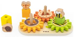 Viga drewniany sorter koła zębate "kształty i mechanizmy"