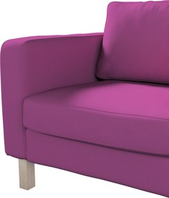 Pokrowiec na fotel Karlstad kolor różowy tkanina strukturalna