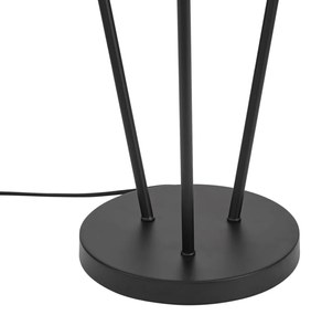 Moderne vloerlamp zwart 3-lichts GU10 35mm - Thomas Nowoczesny Oswietlenie wewnetrzne